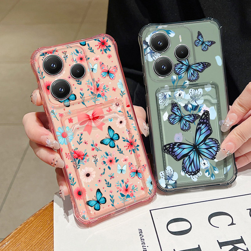 Xiaomi Redmi Note 13 - Kart Yuvası Yumuşak TPU Kılıf Xiaomi