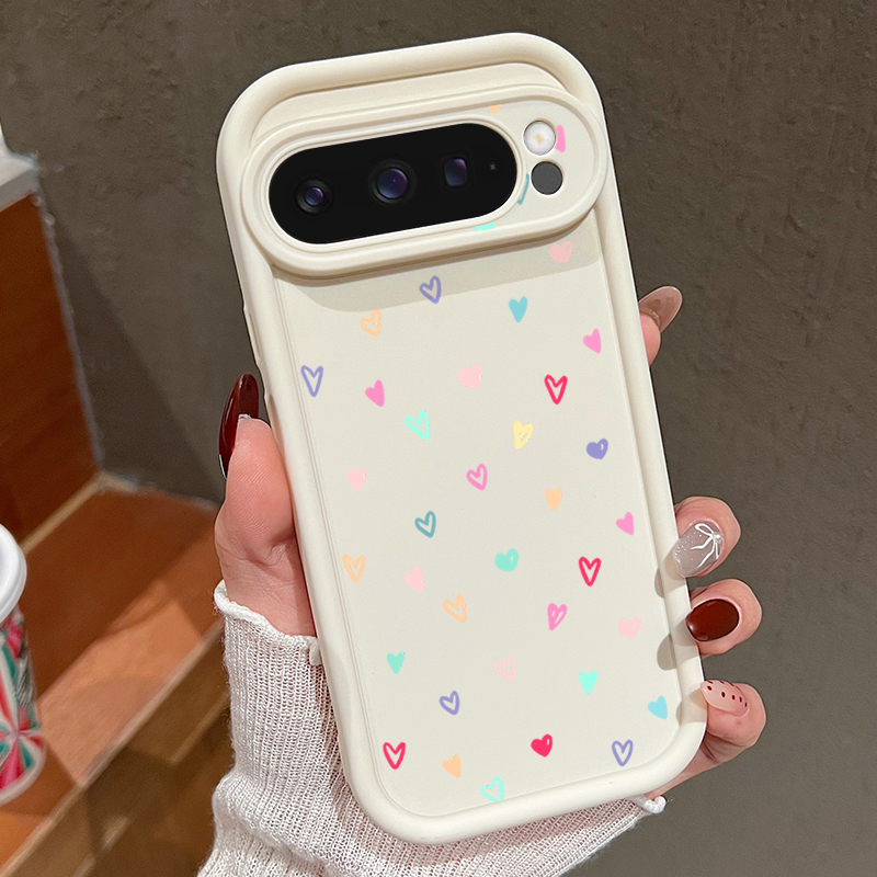 Renkli Küçük Kalpler Desenli Y - Google Pixel 9 incelemesi ve fiyatı